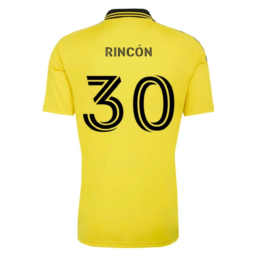 Danxen Homem Camisola Nicolás Rincón #30 Amarelo Preto Principal 2026/27 Camisa Brasil