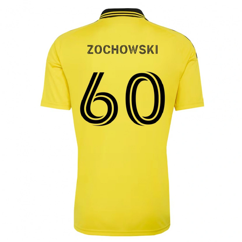 Danxen Homem Camisola Alex Zochowski #60 Amarelo Preto Principal 2026/27 Camisa Brasil