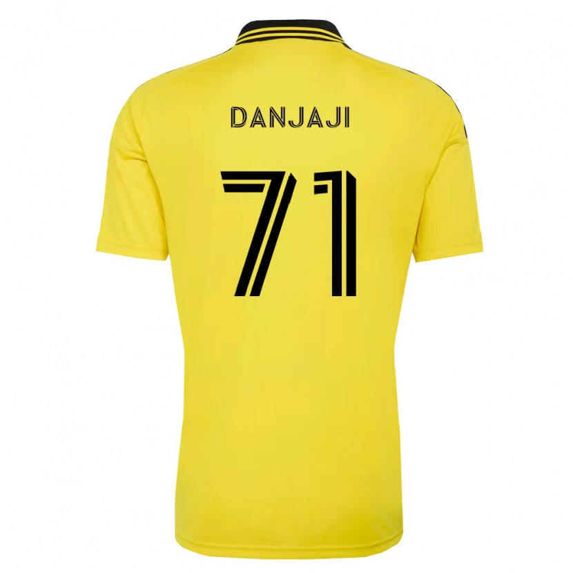 Danxen Homem Camisola Jamil Danjaji #71 Amarelo Preto Principal 2026/27 Camisa Brasil