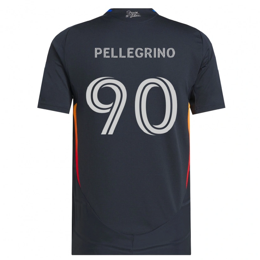 Danxen Homem Camisola Amahl Pellegrino #90 Cinza Escuro Vermelho Principal 2026/27 Camisa Brasil
