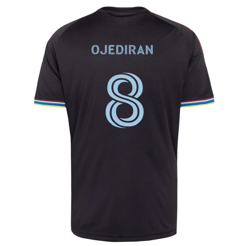 Danxen Homem Camisola Hamzat Ojediran #8 Preto Azul Celeste Principal 2026/27 Camisa Brasil