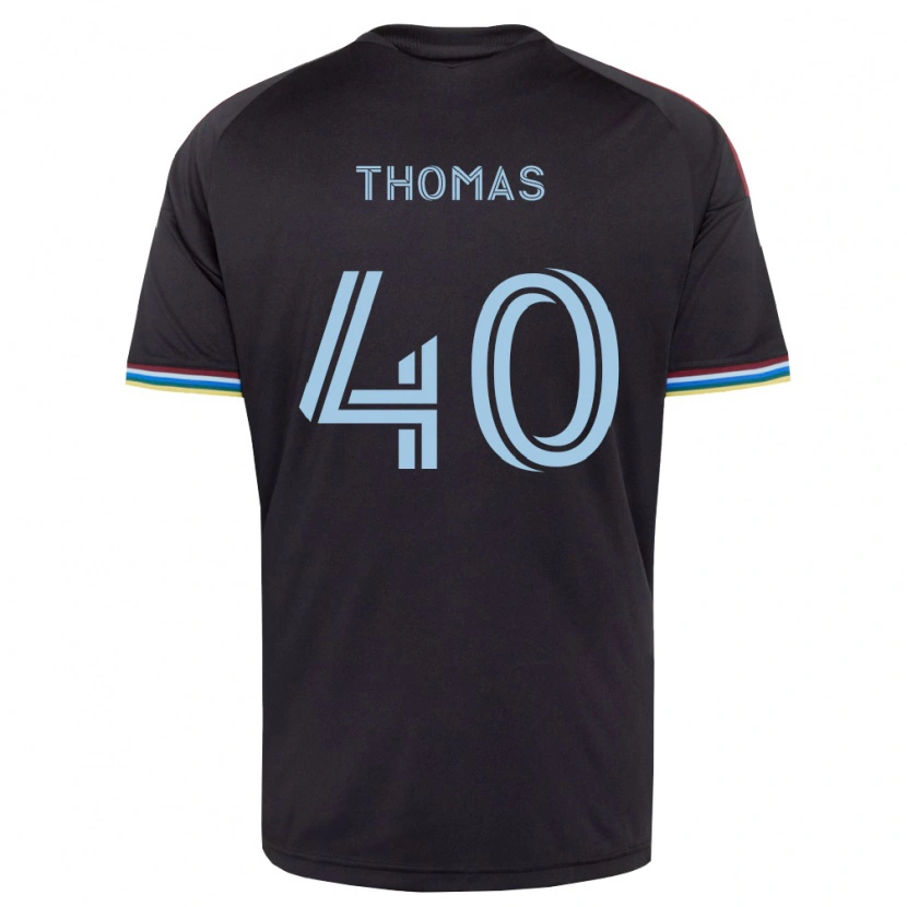 Danxen Homem Camisola Kai Thomas #40 Preto Azul Celeste Principal 2026/27 Camisa Brasil