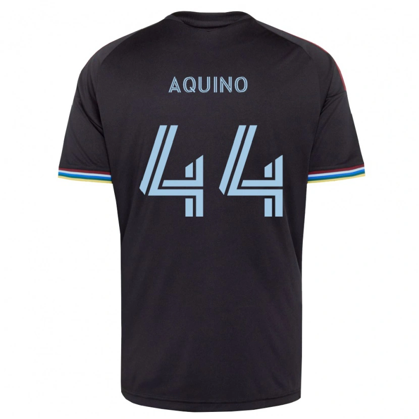 Danxen Homem Camisola Chris Aquino #44 Preto Azul Celeste Principal 2026/27 Camisa Brasil