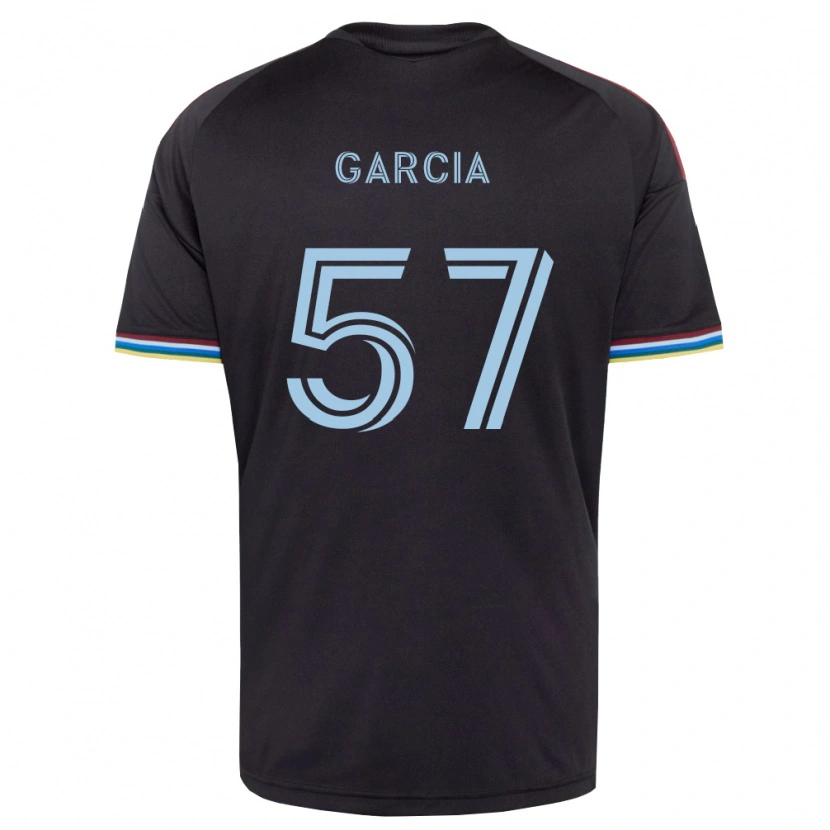 Danxen Homem Camisola Rogelio Garcia #57 Preto Azul Celeste Principal 2026/27 Camisa Brasil