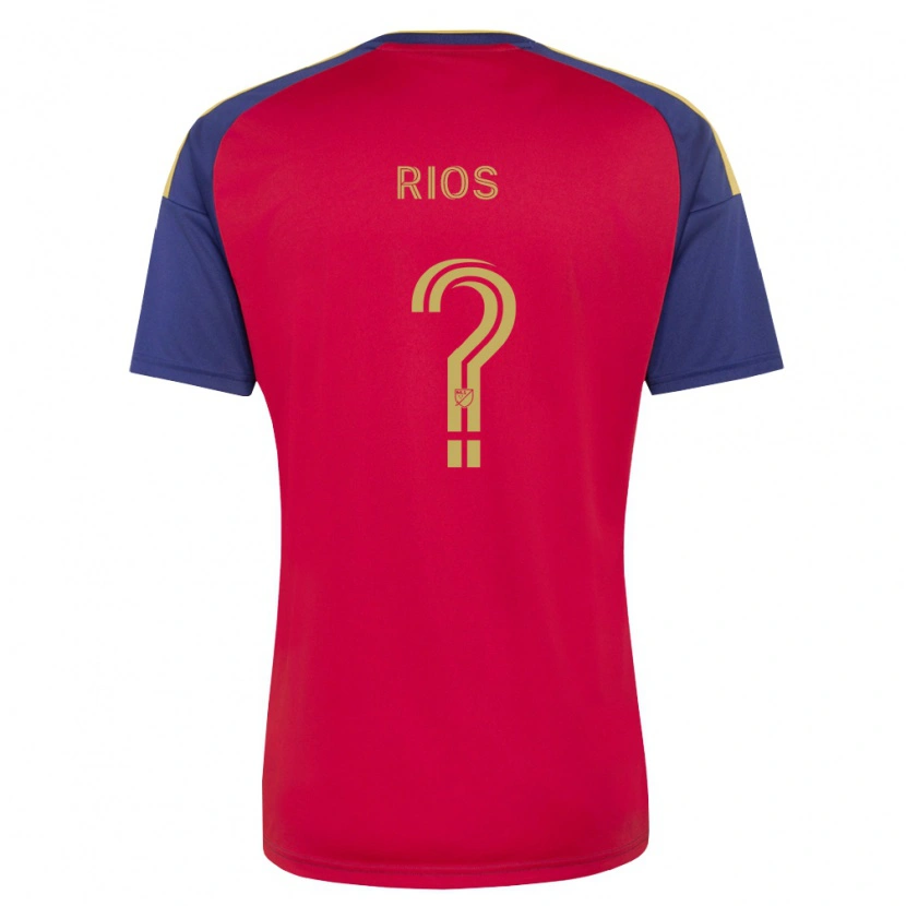 Danxen Homem Camisola Christopher Rios #0 Azul Real Marrom Vermelho Principal 2026/27 Camisa Brasil