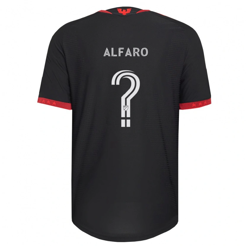 Danxen Homem Camisola Antonio Alfaro #0 Preto Branco Vermelho Principal 2026/27 Camisa Brasil