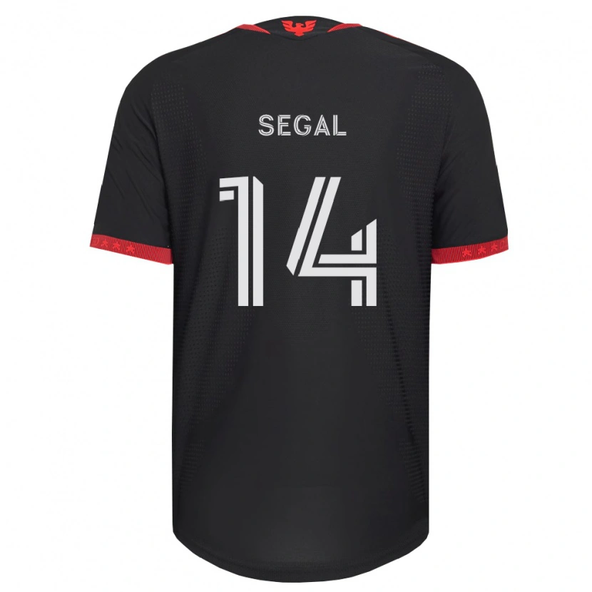 Danxen Homem Camisola Gabriel Segal #14 Preto Branco Vermelho Principal 2026/27 Camisa Brasil