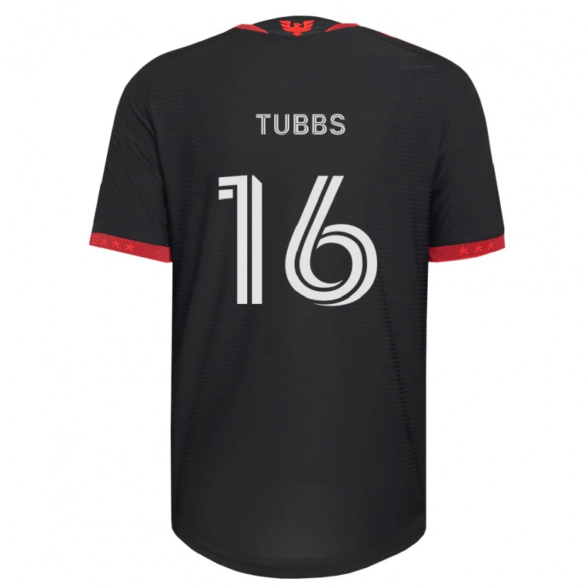 Danxen Homem Camisola Garrison Tubbs #16 Preto Branco Vermelho Principal 2026/27 Camisa Brasil