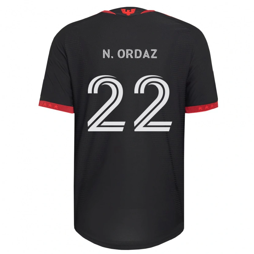 Danxen Homem Camisola Nathan Ordaz #22 Preto Branco Vermelho Principal 2026/27 Camisa Brasil
