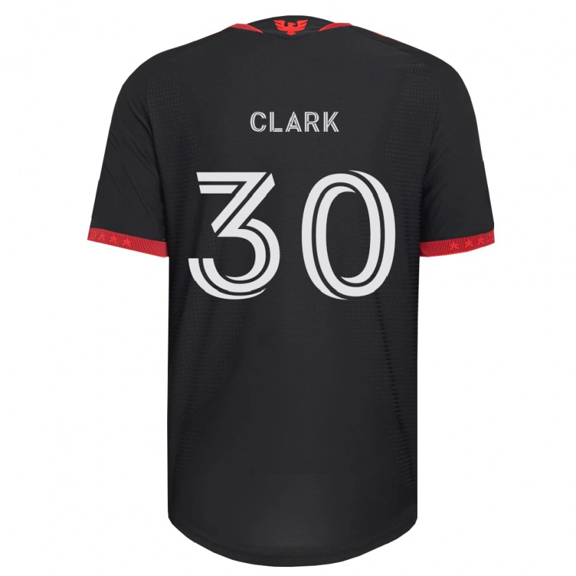 Danxen Homem Camisola Caden Clark #30 Preto Branco Vermelho Principal 2026/27 Camisa Brasil