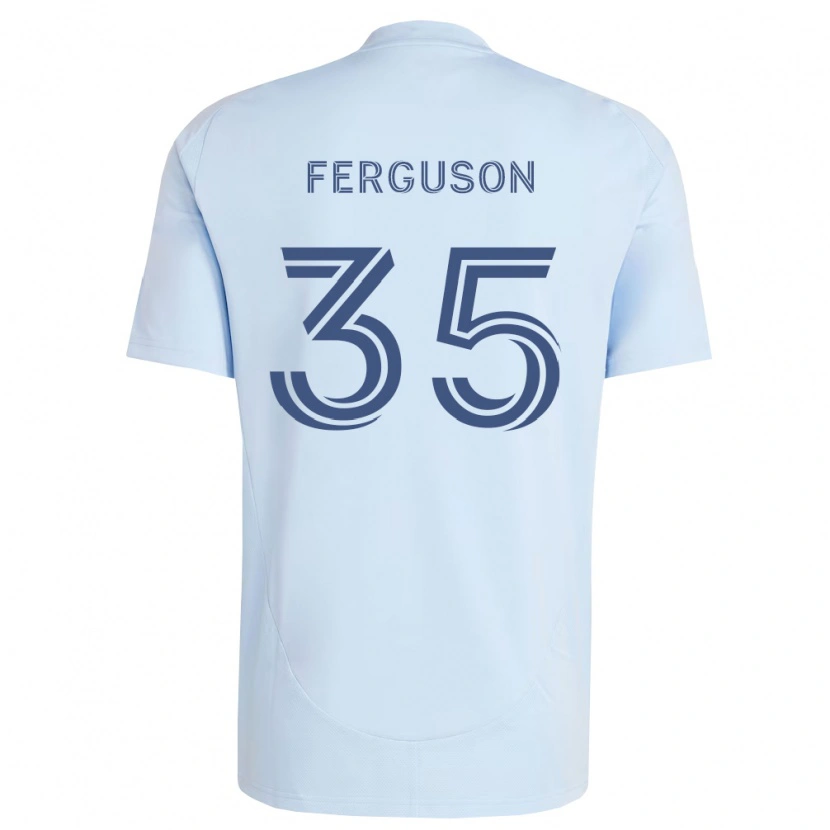 Danxen Homem Camisola Mitchell Ferguson #35 Azul Claro Cinza Claro Principal 2026/27 Camisa Brasil