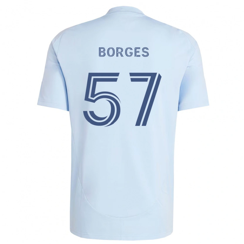 Danxen Homem Camisola Diego Borges #57 Azul Claro Cinza Claro Principal 2026/27 Camisa Brasil