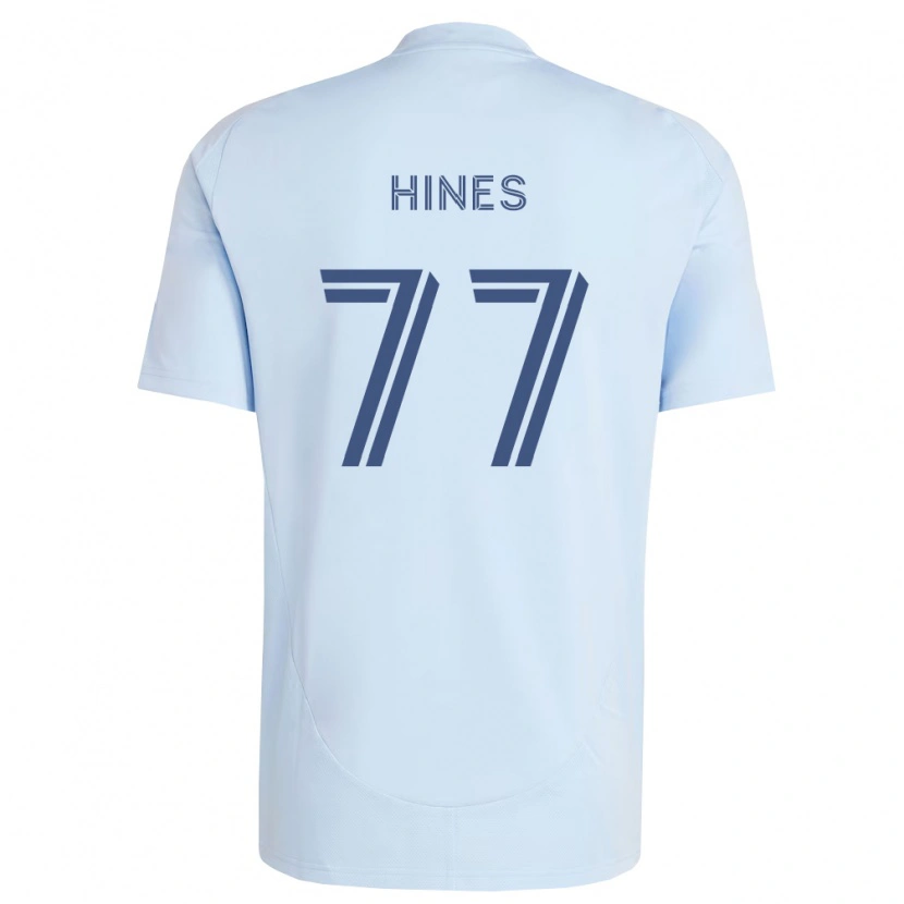 Danxen Homem Camisola Kashan Hines #77 Azul Claro Cinza Claro Principal 2026/27 Camisa Brasil