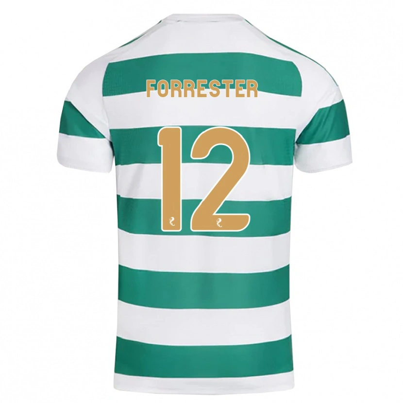 Danxen Homem Camisola Shay Forrester #12 Ciano Escuro Branco Principal 2026/27 Camisa Brasil