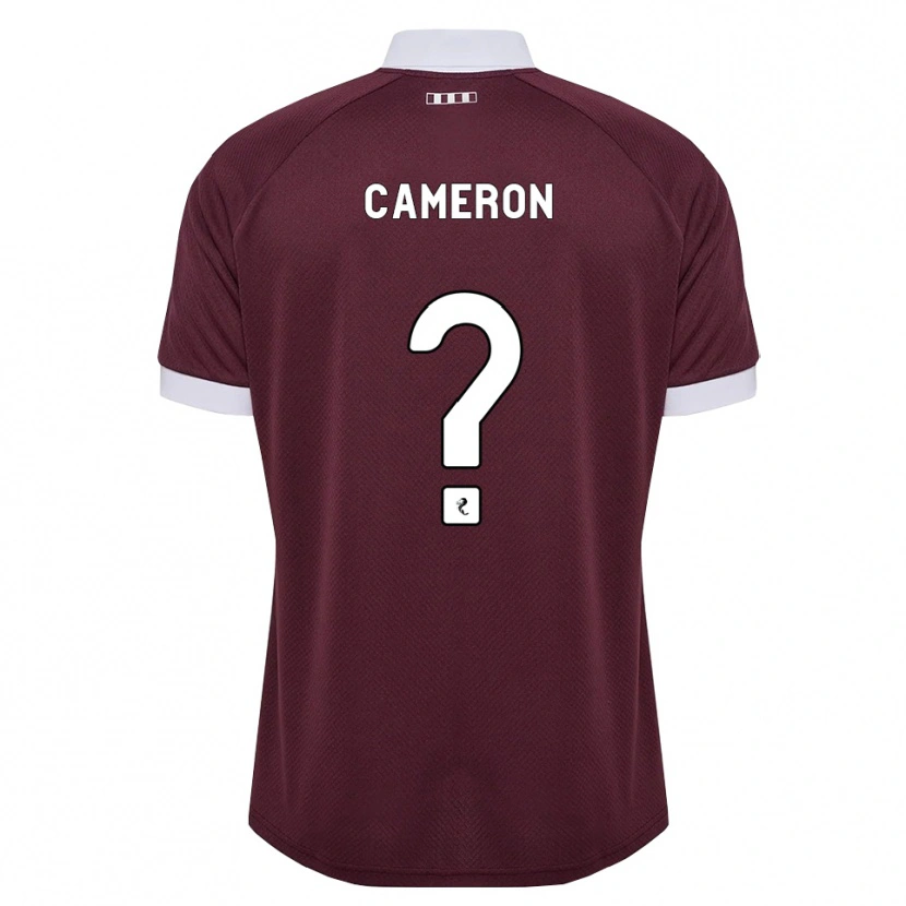 Danxen Homem Camisola Ruaridh Cameron #0 Branco Borgonha Principal 2026/27 Camisa Brasil