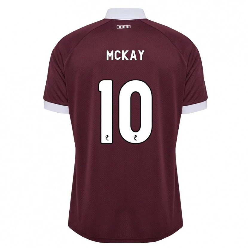 Danxen Homem Camisola Barrie Mckay #10 Branco Borgonha Principal 2026/27 Camisa Brasil