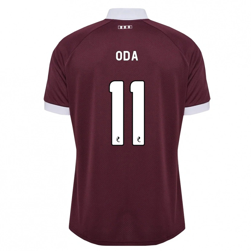 Danxen Homem Camisola Yutaro Oda #11 Branco Borgonha Principal 2026/27 Camisa Brasil