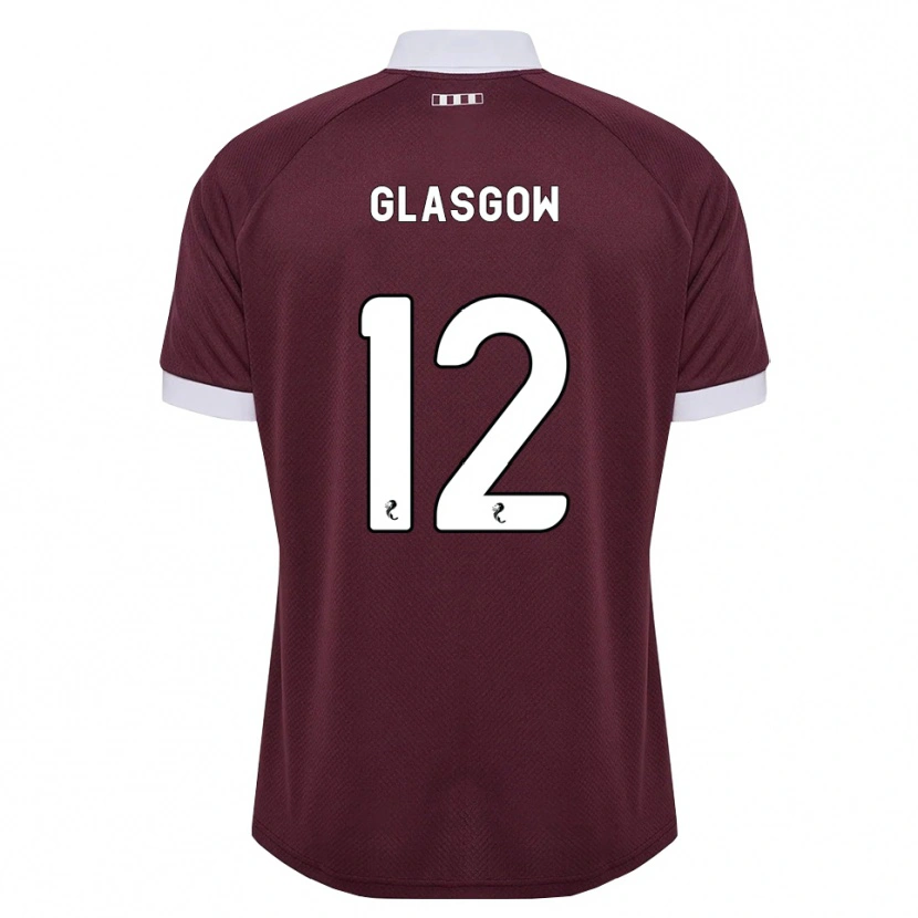 Danxen Homem Camisola Euan Glasgow #12 Branco Borgonha Principal 2026/27 Camisa Brasil