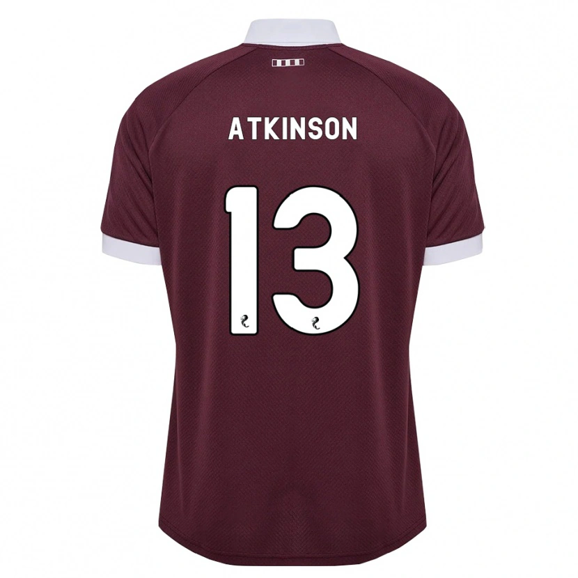 Danxen Homem Camisola Nathaniel Atkinson #13 Branco Borgonha Principal 2026/27 Camisa Brasil