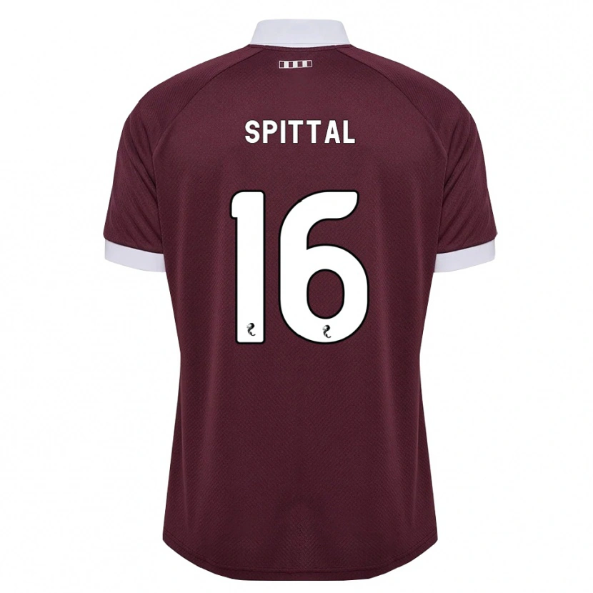 Danxen Homem Camisola Blair Spittal #16 Branco Borgonha Principal 2026/27 Camisa Brasil