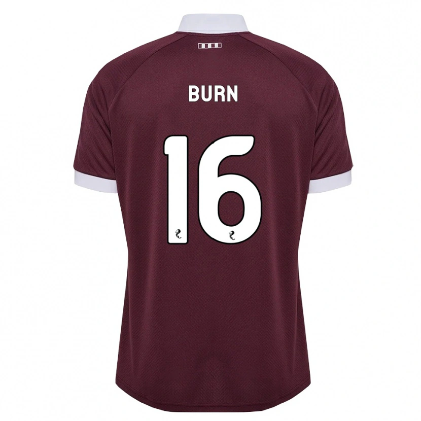 Danxen Homem Camisola Gregor Burn #16 Branco Borgonha Principal 2026/27 Camisa Brasil