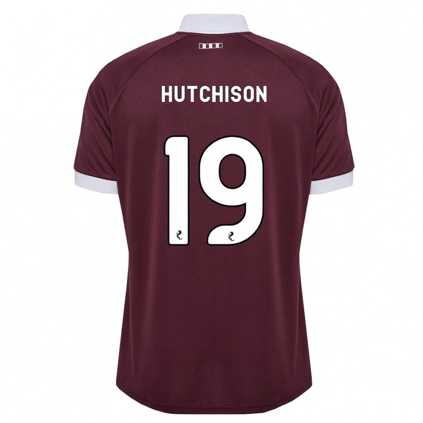 Danxen Homem Camisola Bayley Hutchison #19 Branco Borgonha Principal 2026/27 Camisa Brasil