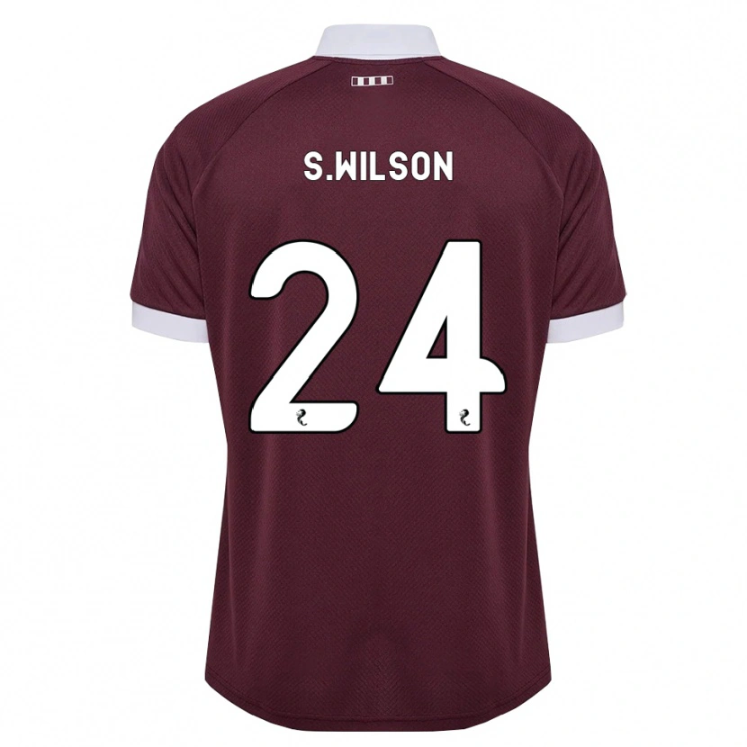 Danxen Homem Camisola Stanley Wilson #24 Branco Borgonha Principal 2026/27 Camisa Brasil