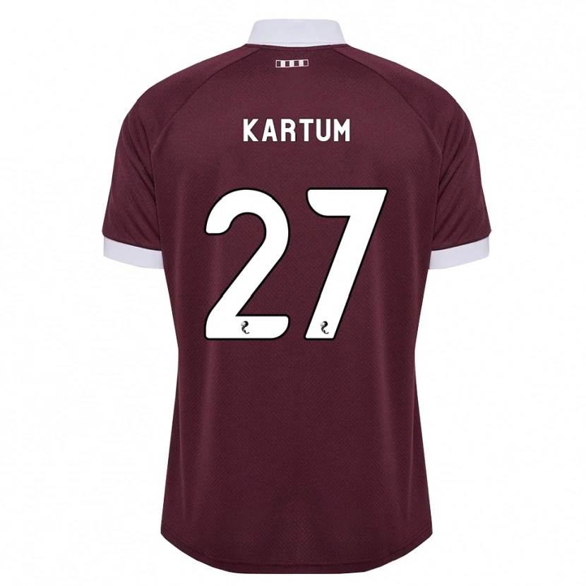 Danxen Homem Camisola Sander Kartum #27 Branco Borgonha Principal 2026/27 Camisa Brasil