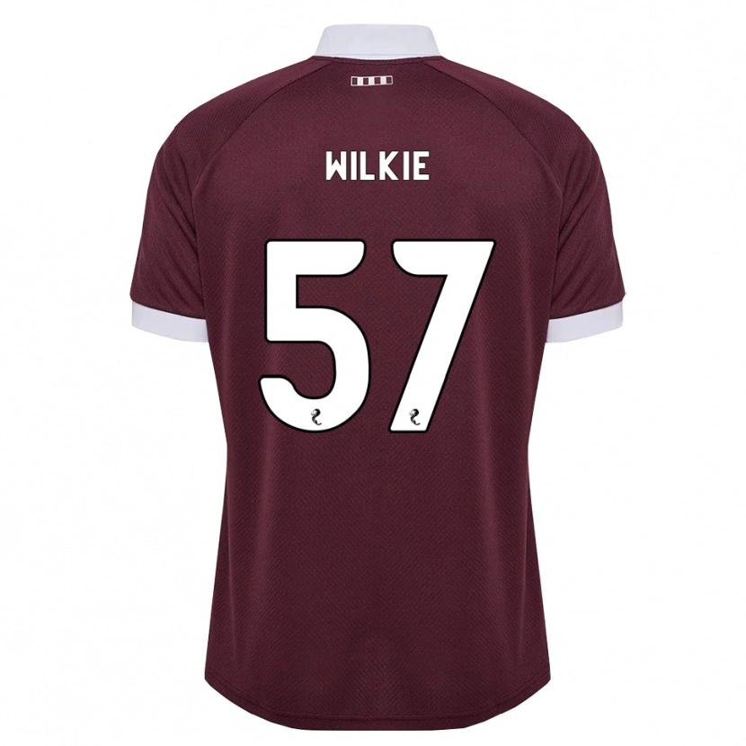 Danxen Homem Camisola Coupar Wilkie #57 Branco Borgonha Principal 2026/27 Camisa Brasil