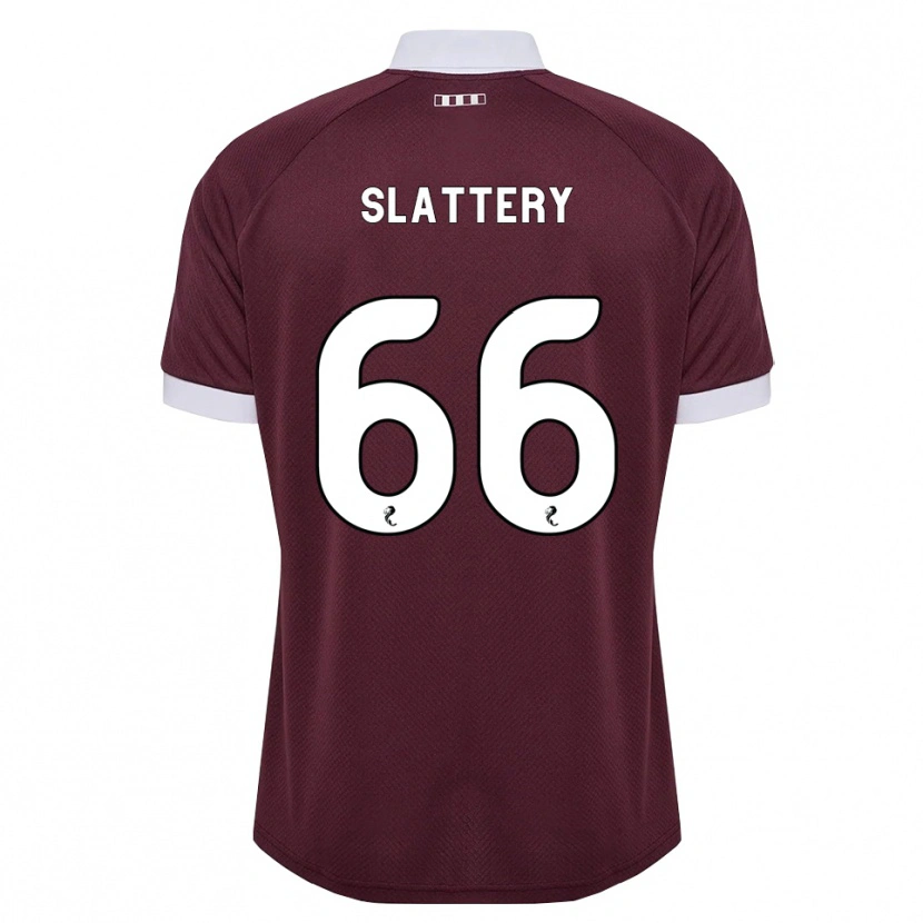 Danxen Homem Camisola Jenna Slattery #66 Branco Borgonha Principal 2026/27 Camisa Brasil
