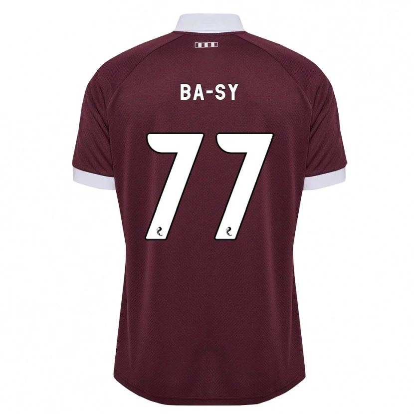Danxen Homem Camisola Amadou Ba-Sy #77 Branco Borgonha Principal 2026/27 Camisa Brasil