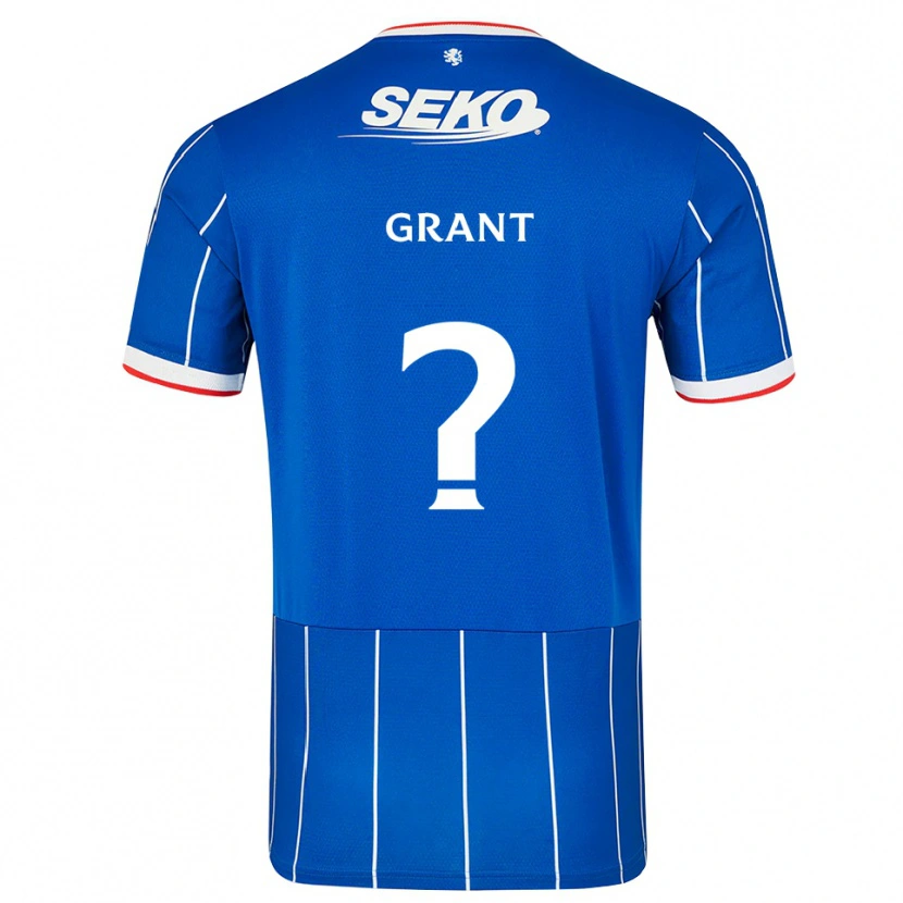 Danxen Homem Camisola Leyton Grant #0 Vermelho Azul Branco Principal 2026/27 Camisa Brasil