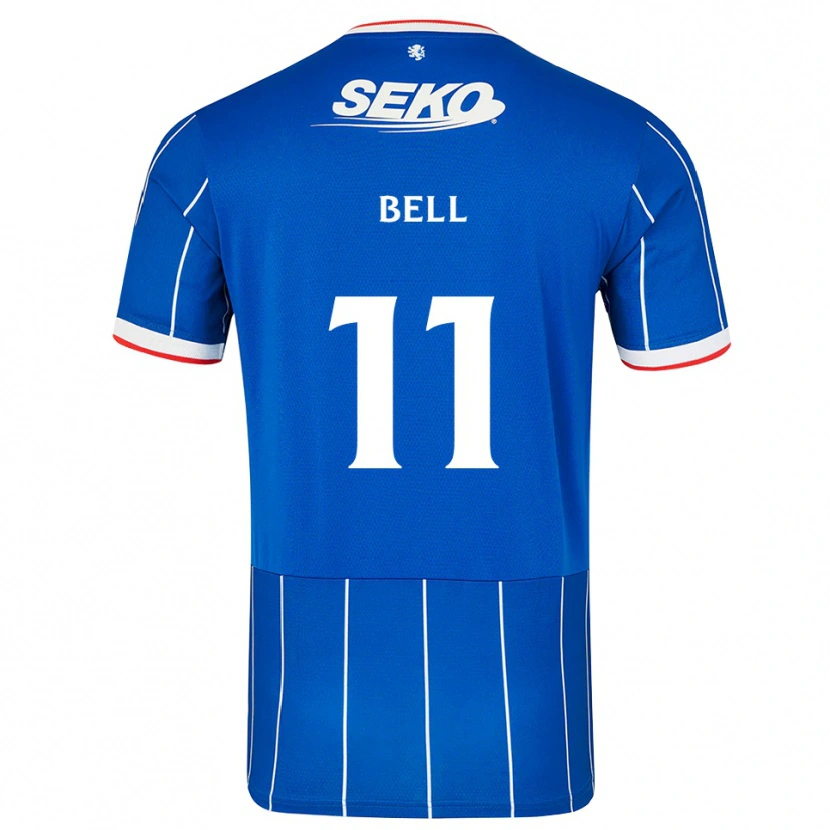 Danxen Homem Camisola Megan Bell #11 Vermelho Azul Branco Principal 2026/27 Camisa Brasil