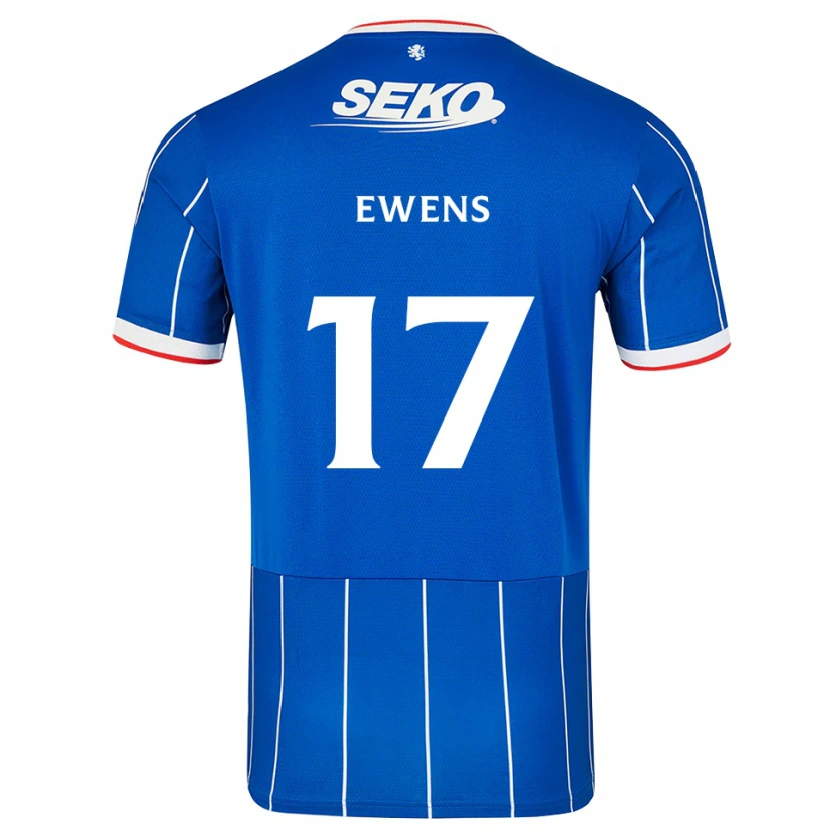 Danxen Homem Camisola Sarah Ewens #17 Vermelho Azul Branco Principal 2026/27 Camisa Brasil