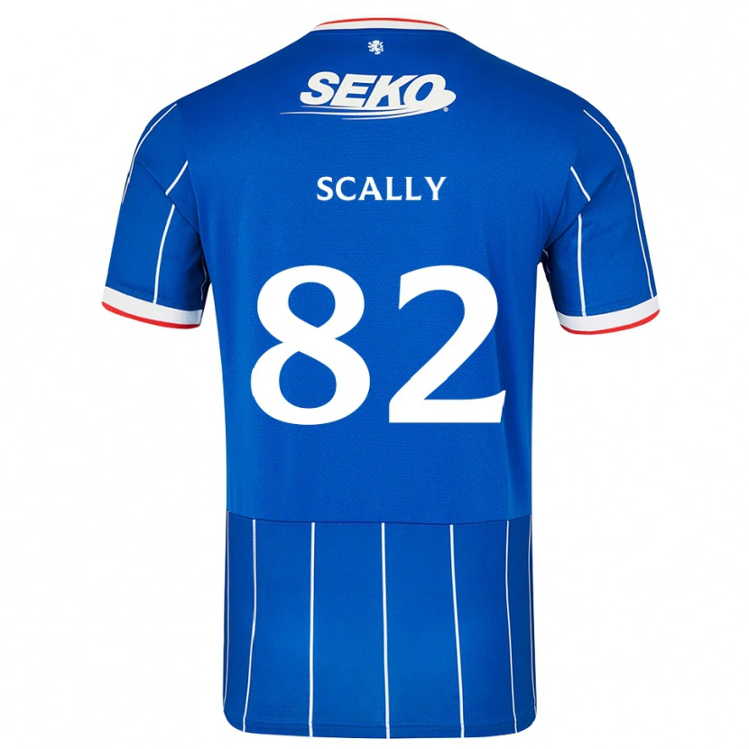 Danxen Homem Camisola Ashton Scally #82 Vermelho Azul Branco Principal 2026/27 Camisa Brasil