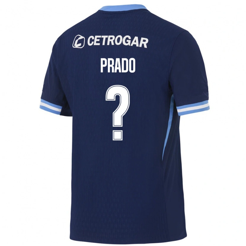 Danxen Homem Camisola Fernando Prado #0 Azul Real Azul Claro Branco Alternativa 2026/27 Camisa Brasil