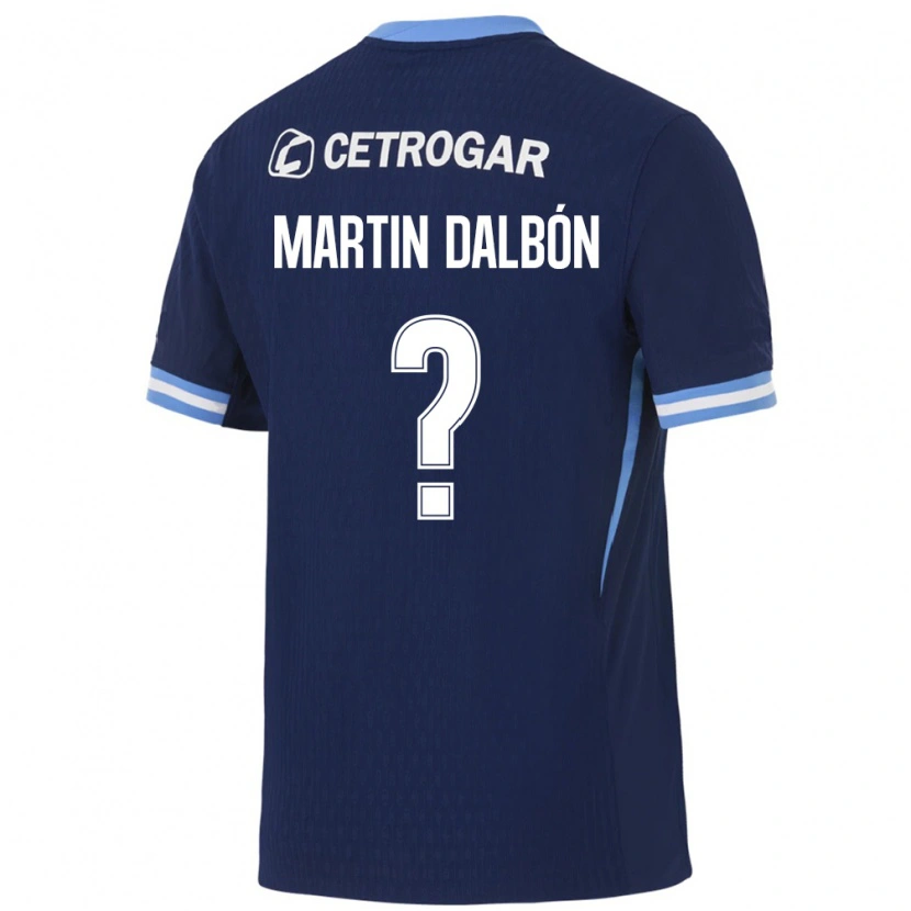 Danxen Homem Camisola Juan Martin Dalbón #0 Azul Real Azul Claro Branco Alternativa 2026/27 Camisa Brasil