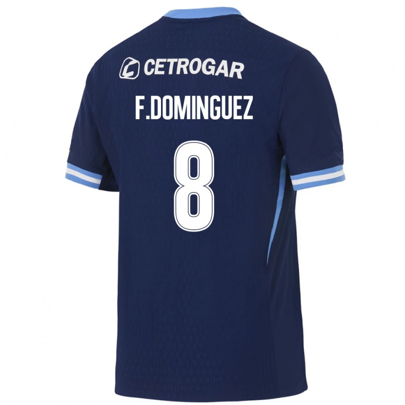 Danxen Homem Camisola Fabricio Dominguez #8 Azul Real Azul Claro Branco Alternativa 2026/27 Camisa Brasil