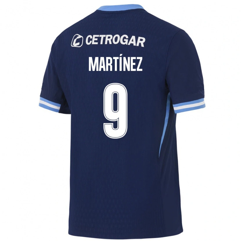 Danxen Homem Camisola Adrián Martínez #9 Azul Real Azul Claro Branco Alternativa 2026/27 Camisa Brasil