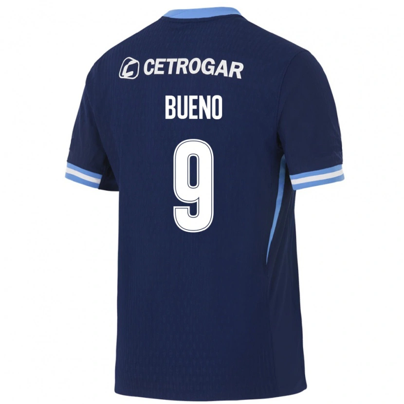 Danxen Homem Camisola Rocío Bueno #9 Azul Real Azul Claro Branco Alternativa 2026/27 Camisa Brasil