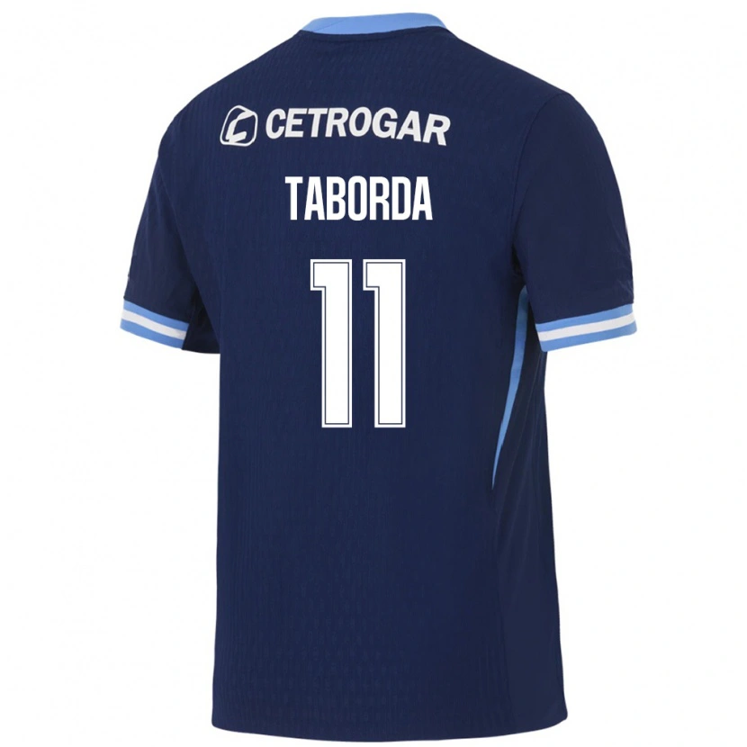Danxen Homem Camisola Thiago Taborda #11 Azul Real Azul Claro Branco Alternativa 2026/27 Camisa Brasil