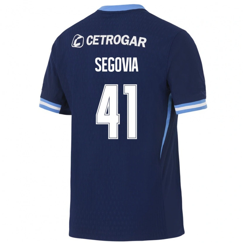 Danxen Homem Camisola Imanol Segovia #41 Azul Real Azul Claro Branco Alternativa 2026/27 Camisa Brasil