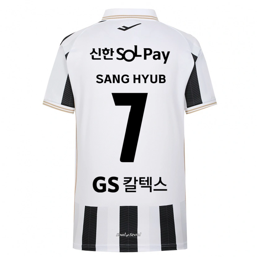 Danxen Homem Camisola Sang-Hyub Lim #7 Branco Preto Alternativa 2026/27 Camisa Brasil