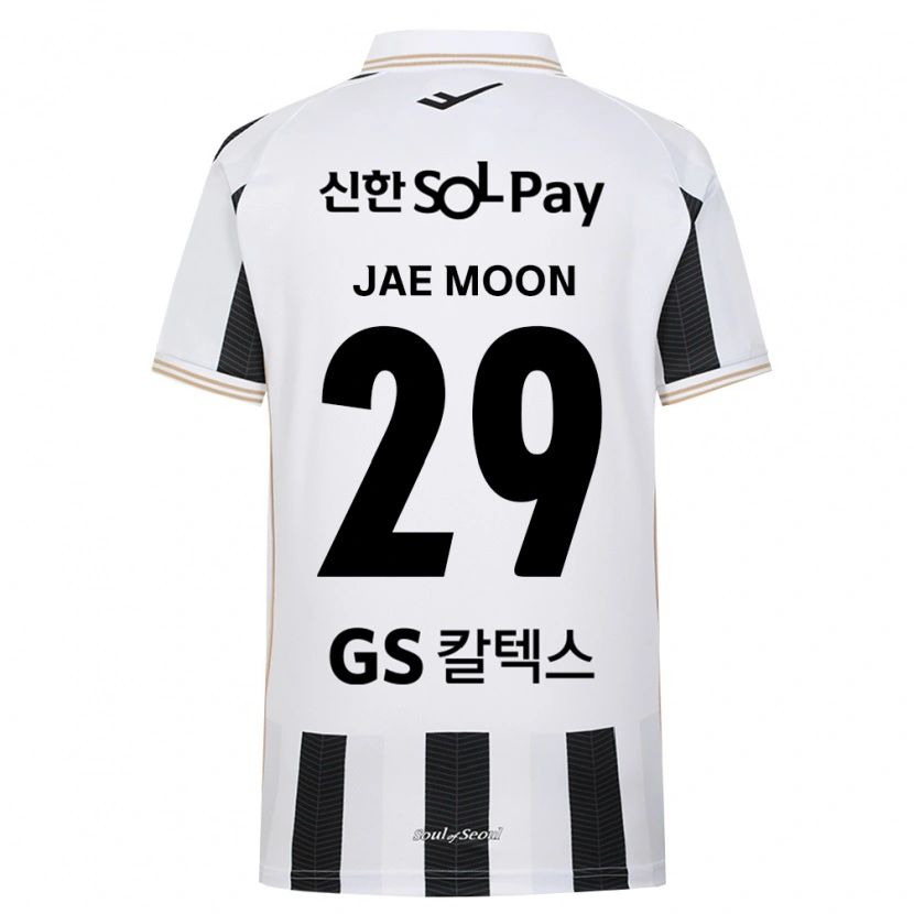 Danxen Homem Camisola Jae-Moon Ryu #29 Branco Preto Alternativa 2026/27 Camisa Brasil