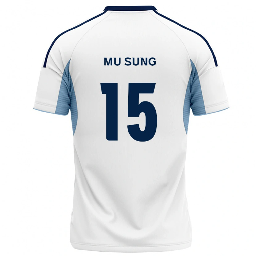 Danxen Homem Camisola Mu-Sung Kang #15 Azul Real Branco Alternativa 2026/27 Camisa Brasil