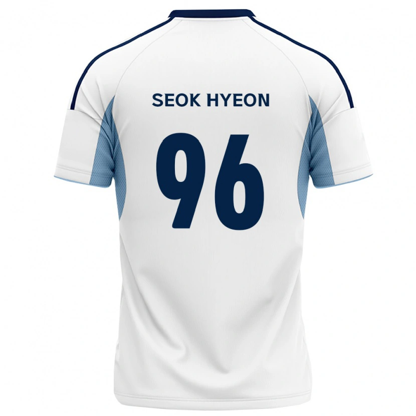 Danxen Homem Camisola Seok-Hyeon Choi #96 Azul Real Branco Alternativa 2026/27 Camisa Brasil