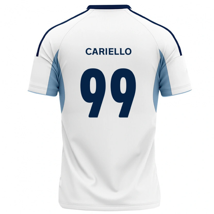 Danxen Homem Camisola Yago Cariello #99 Azul Real Branco Alternativa 2026/27 Camisa Brasil
