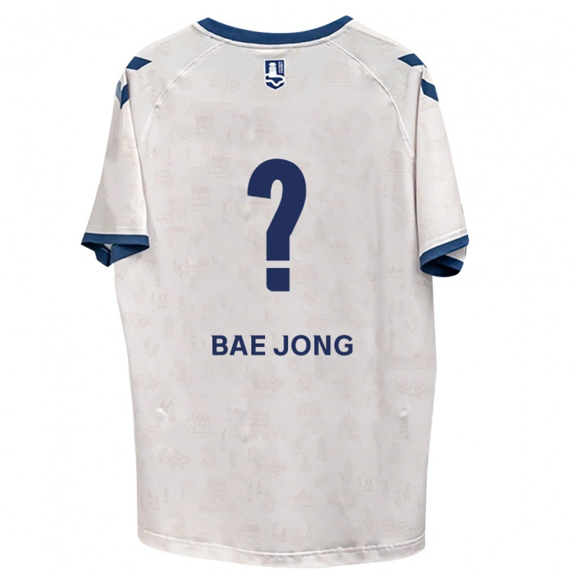 Danxen Homem Camisola Bae-Jong Park #0 Azul Real Branco Alternativa 2026/27 Camisa Brasil