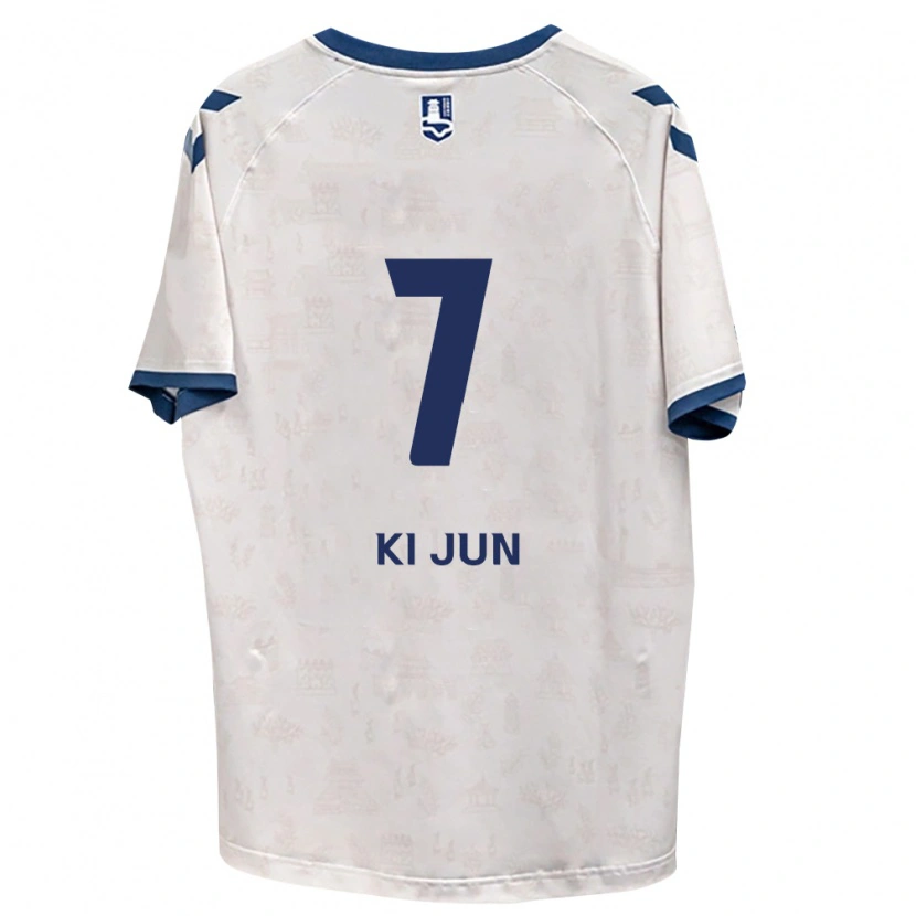 Danxen Homem Camisola Ki-Jun Kim #7 Azul Real Branco Alternativa 2026/27 Camisa Brasil