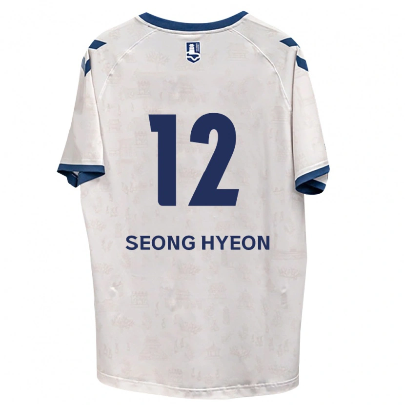 Danxen Homem Camisola Seong-Hyeon Choi #12 Azul Real Branco Alternativa 2026/27 Camisa Brasil